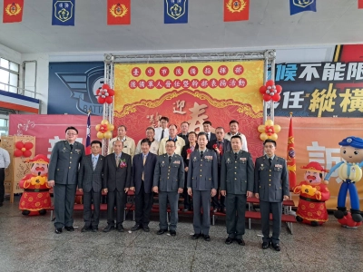 台中市會曾進明理事長獲頒後備軍人銀二星獎章